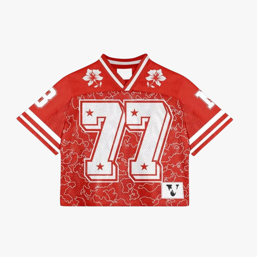 Miles & Luna Jersey - Mesh football jersey with retro style for unisex wear