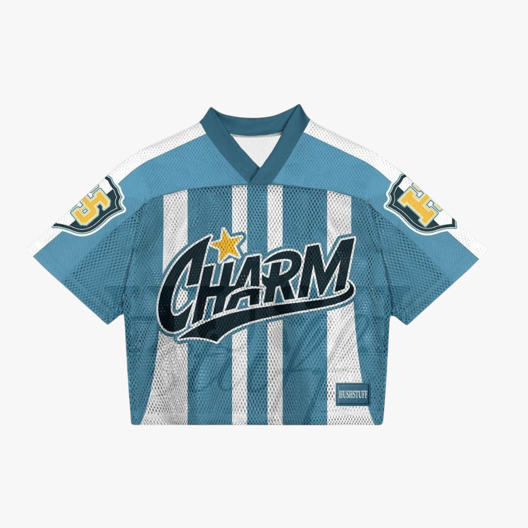 Miles & Luna Jersey - Mesh football jersey with retro style for unisex wear