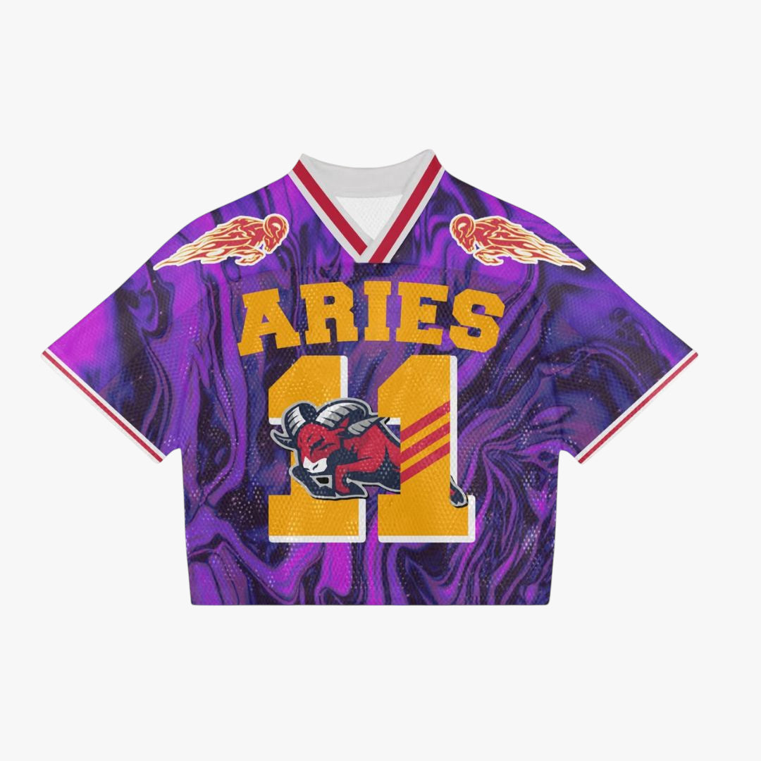 Miles & Luna Jersey - Mesh football jersey with retro style for unisex wear