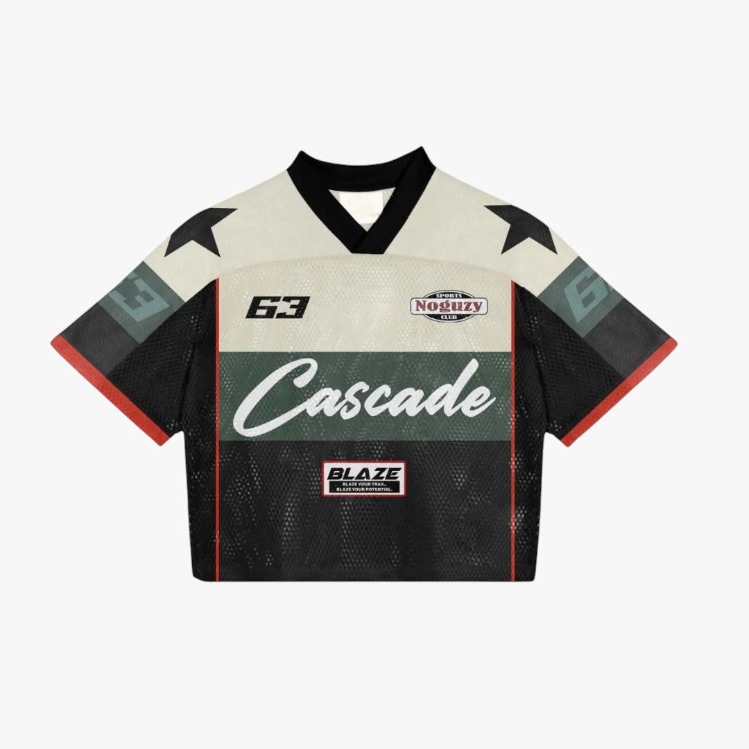 Miles & Luna Jersey - Mesh football jersey with retro style for unisex wear