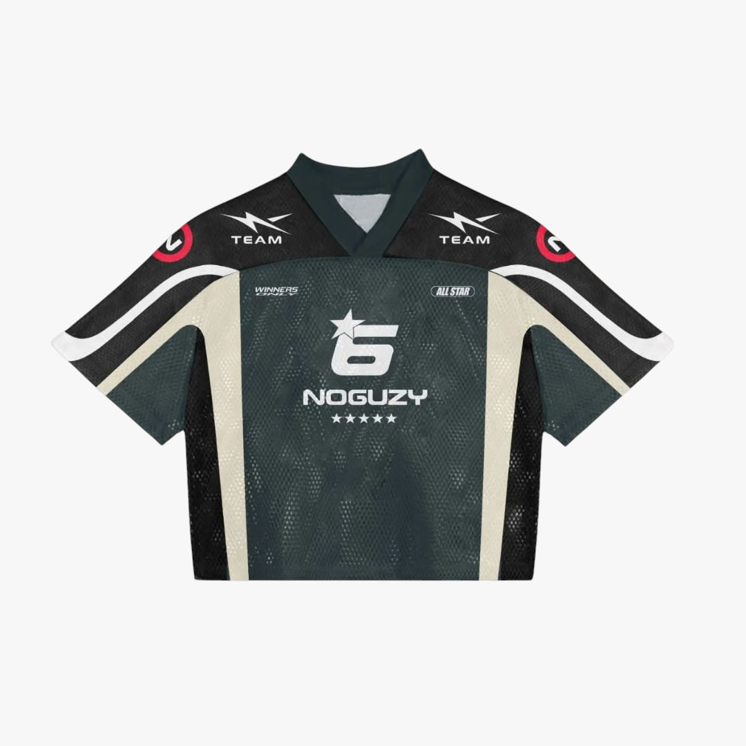 Miles & Luna Jersey - Mesh football jersey with retro style for unisex wear