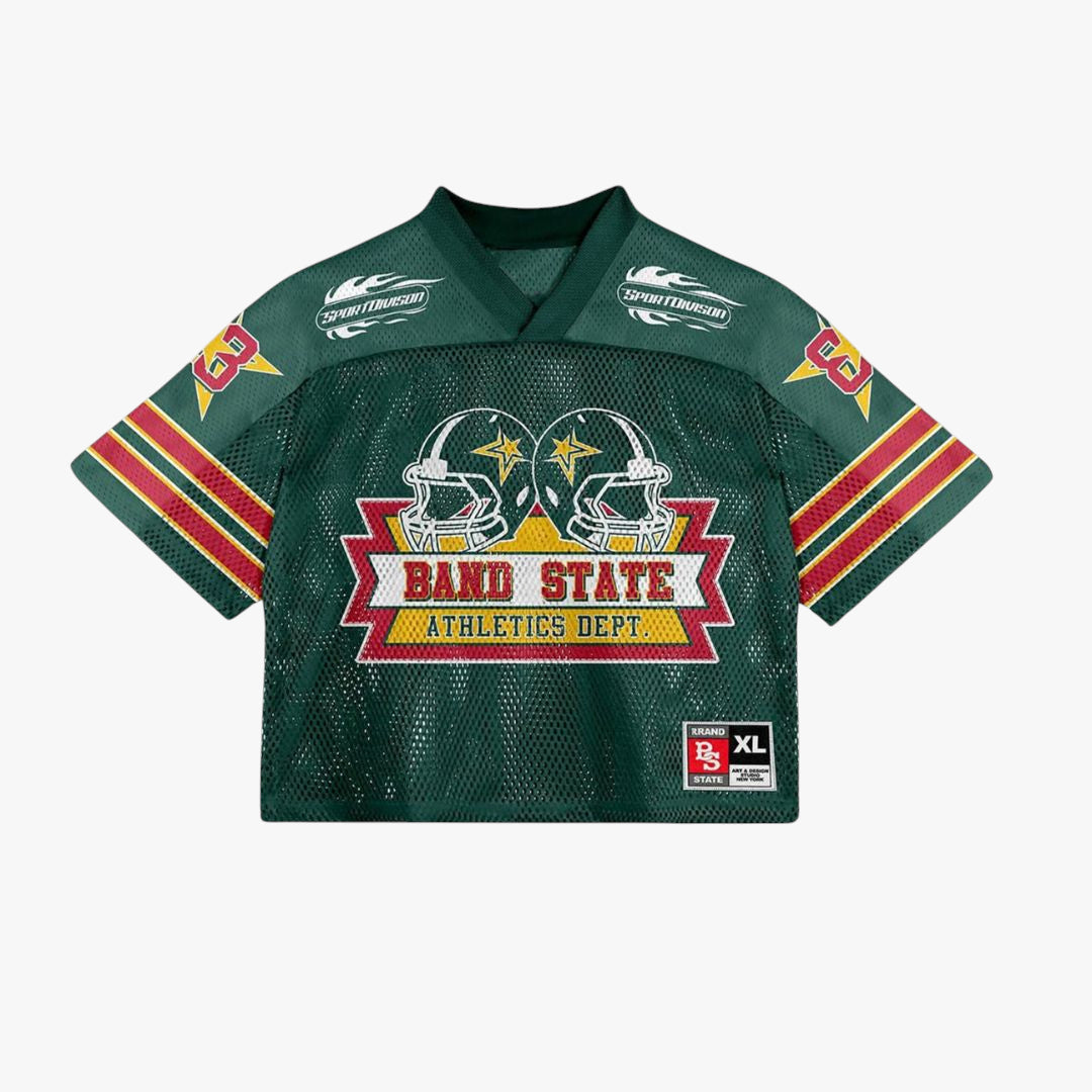 Miles & Luna Jersey - Mesh football jersey with retro style for unisex wear