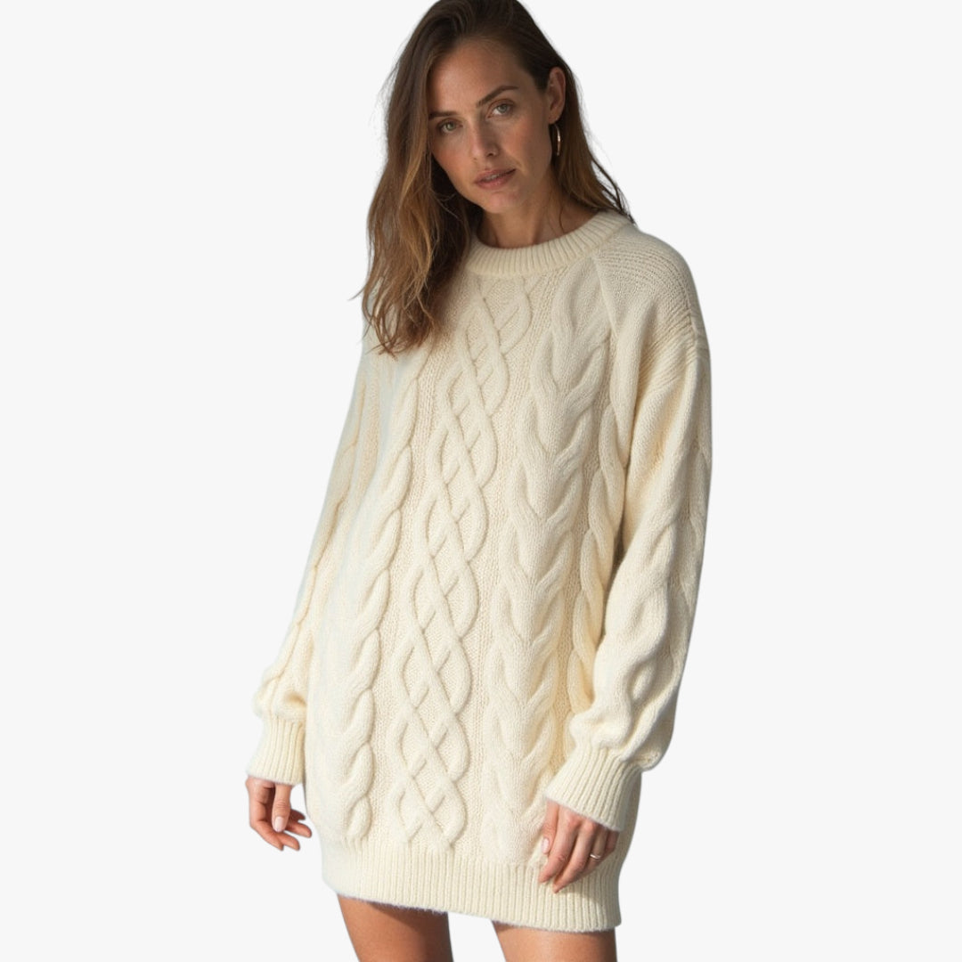 Miles & Luna Knitted Sweater Soft Pullover for Women