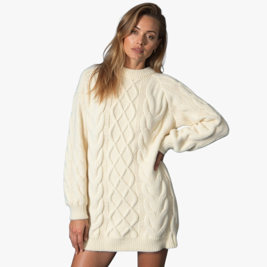 Miles & Luna Knitted Sweater Soft Pullover for Women