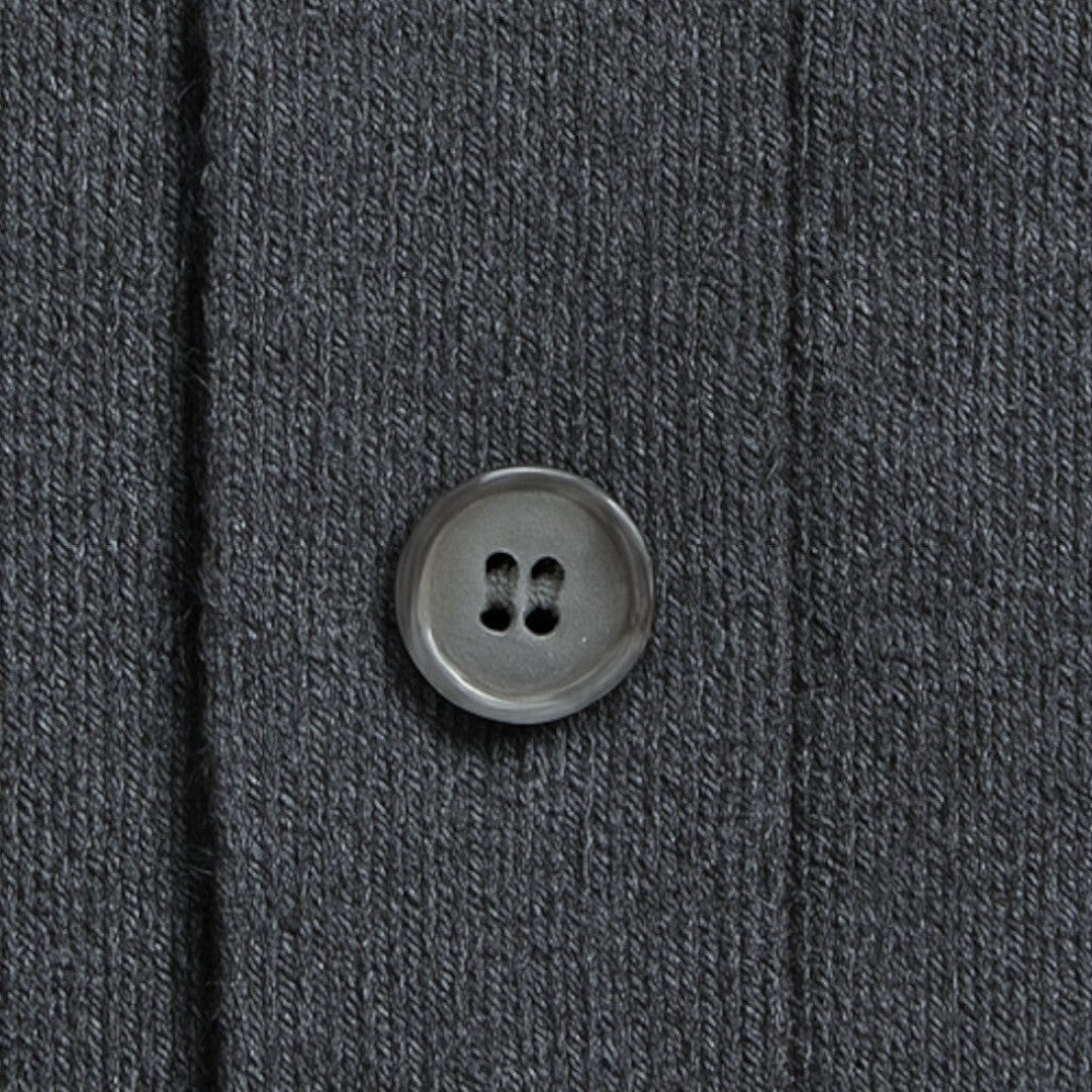 Miles & Luna Lightweight Knitted Cardigan With Buttons for Men