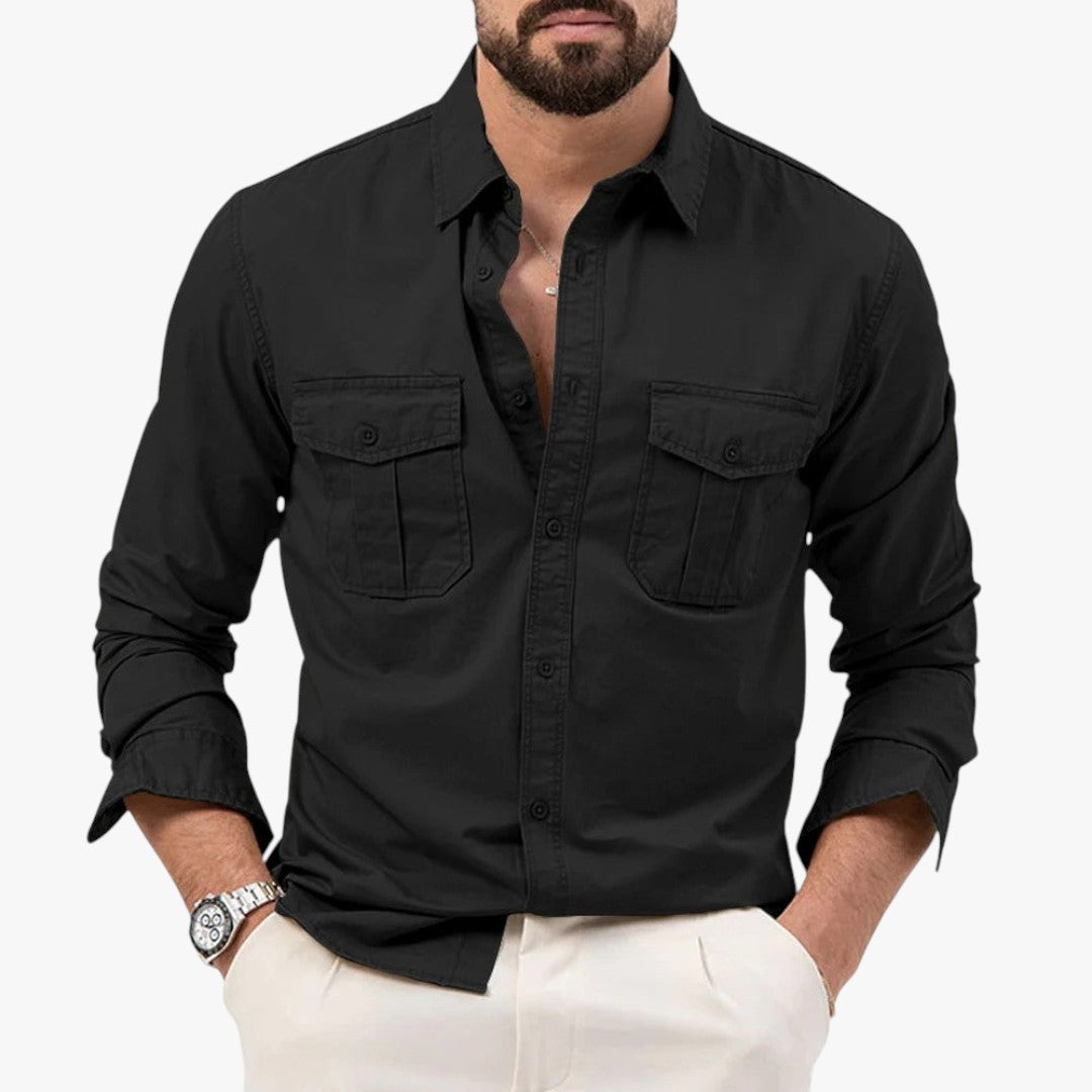 Miles & Luna Long Catton Shirt for Men
