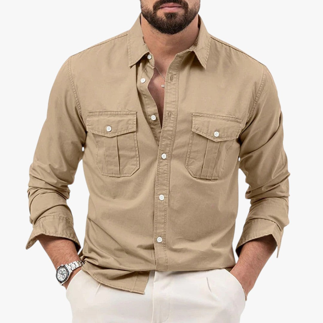 Miles & Luna Long Catton Shirt for Men