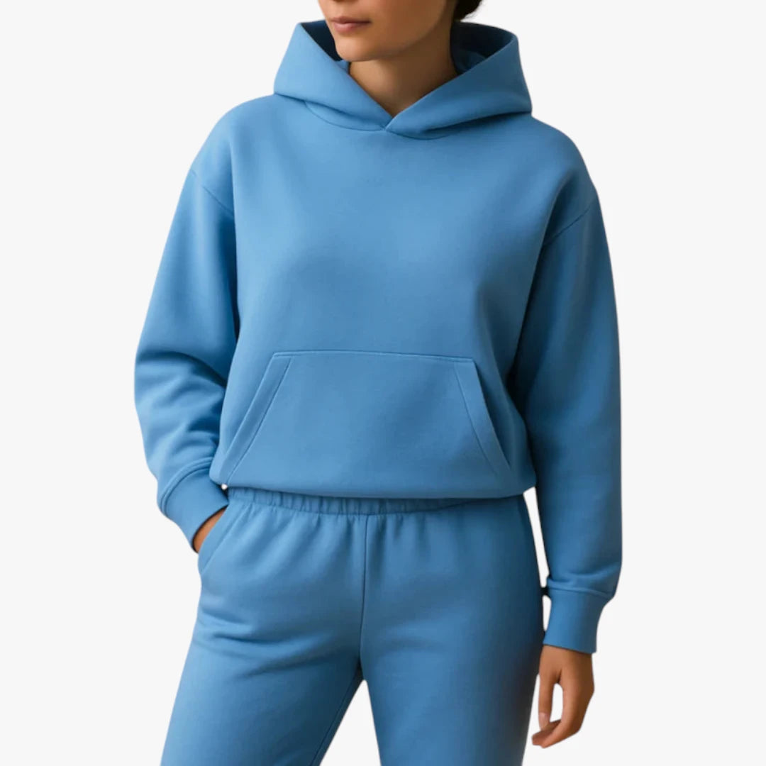 Miles & Luna Loungewear Set – Oversized Hoodie & Stretchy Pants