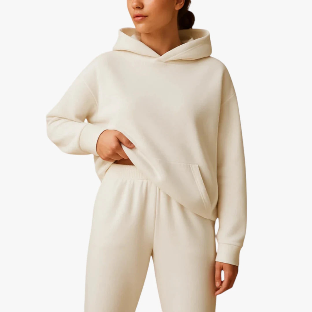 Miles & Luna Loungewear Set – Oversized Hoodie & Stretchy Pants
