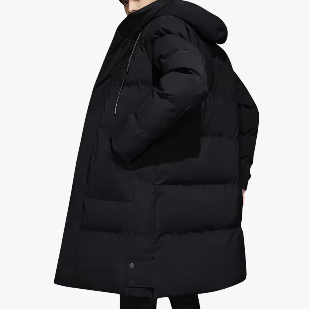 Miles & Luna New Winter Long Coat Parka Jacket with Warm Insulation for Women