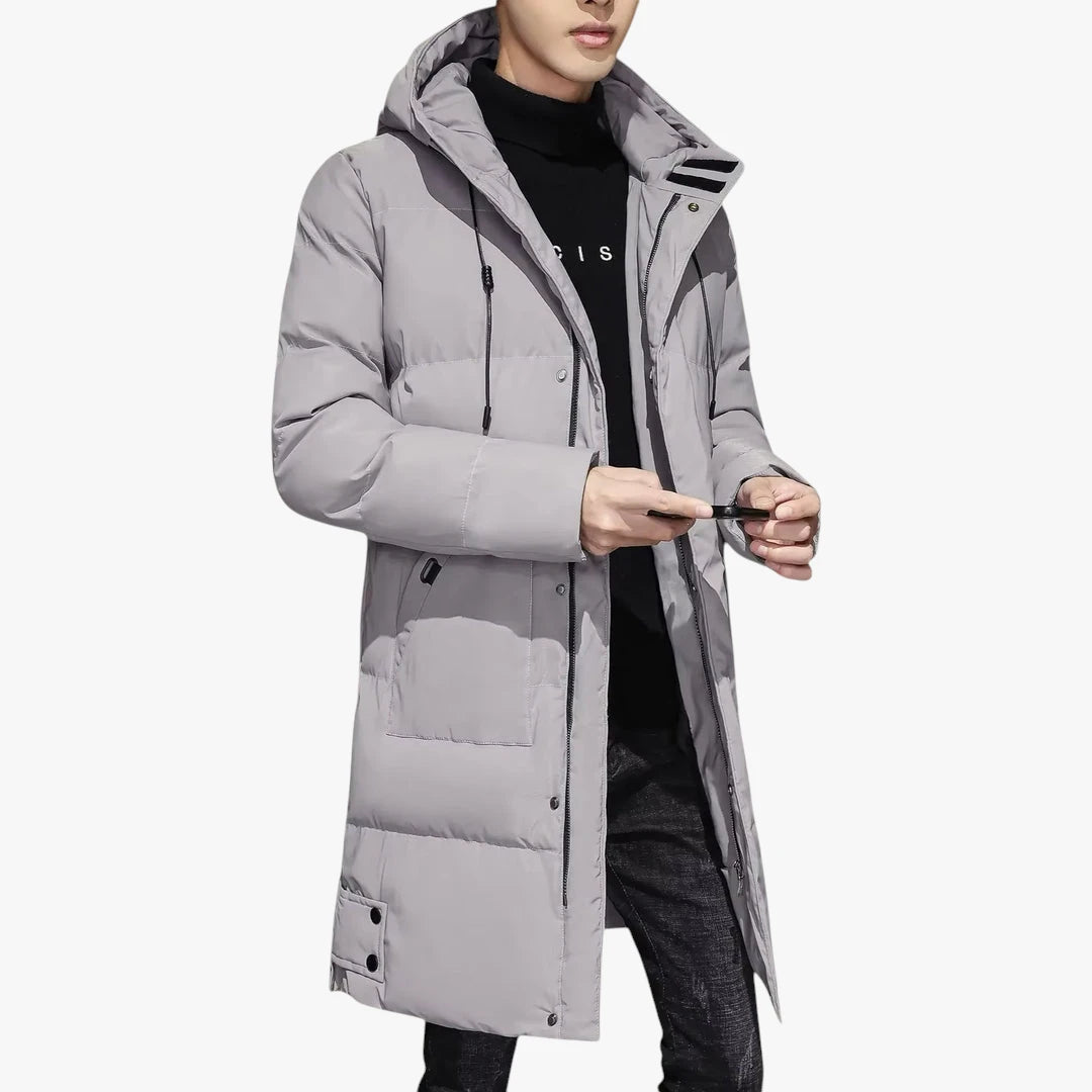 Miles & Luna New Winter Long Coat Parka Jacket with Warm Insulation for Women