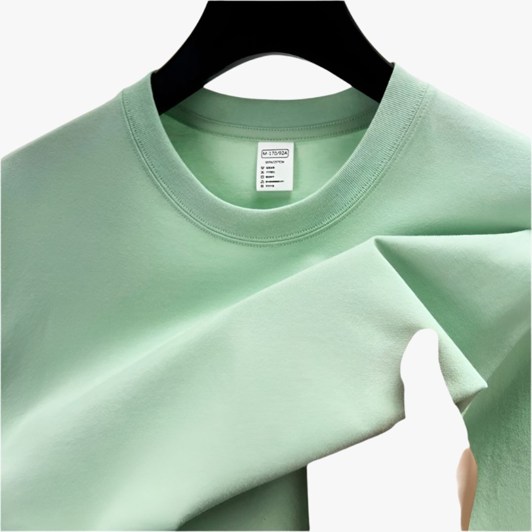Miles & Luna | Premium Cotton Crew Neck T-Shirt for Men