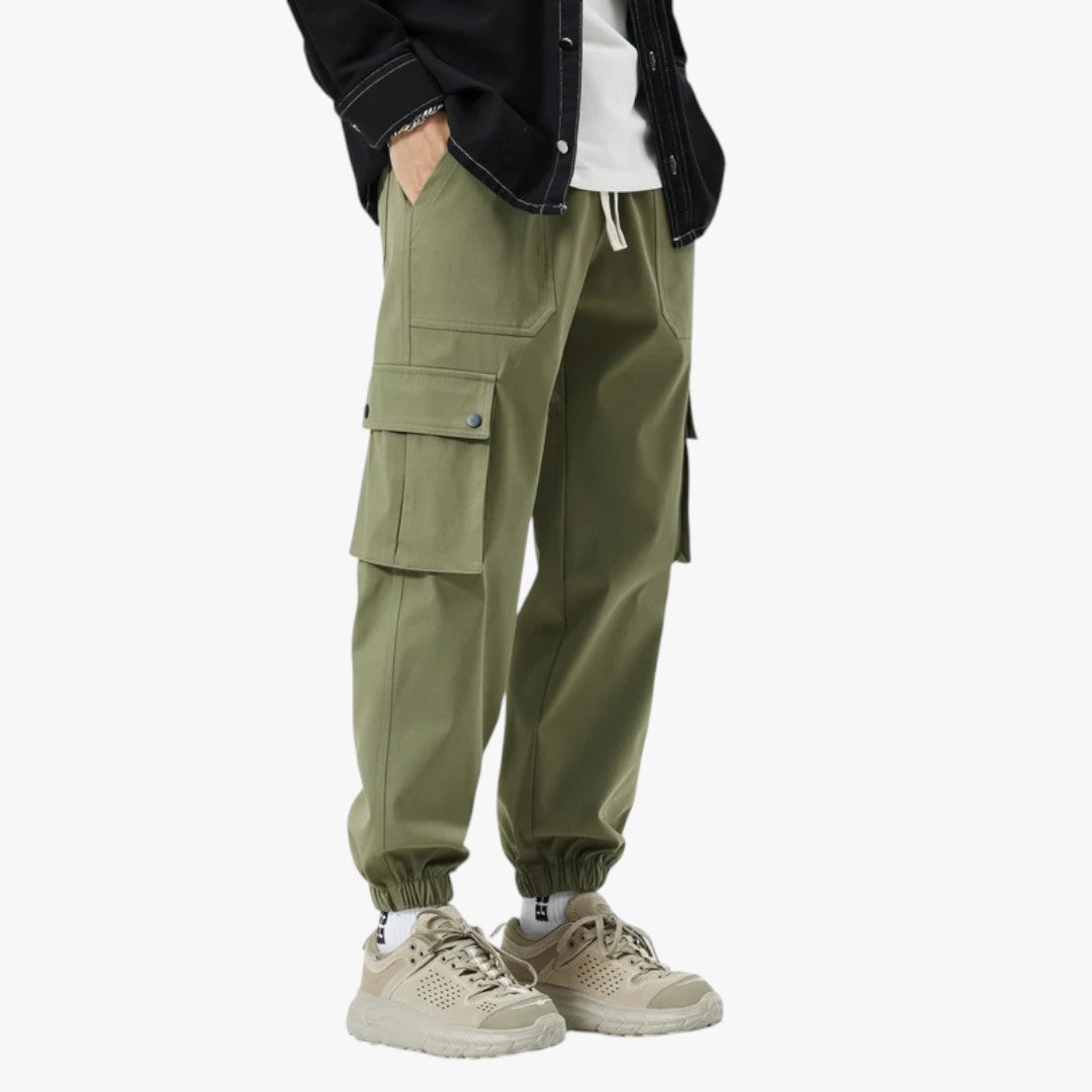Miles & Luna Relaxed Fit Cargo Jeans for Men