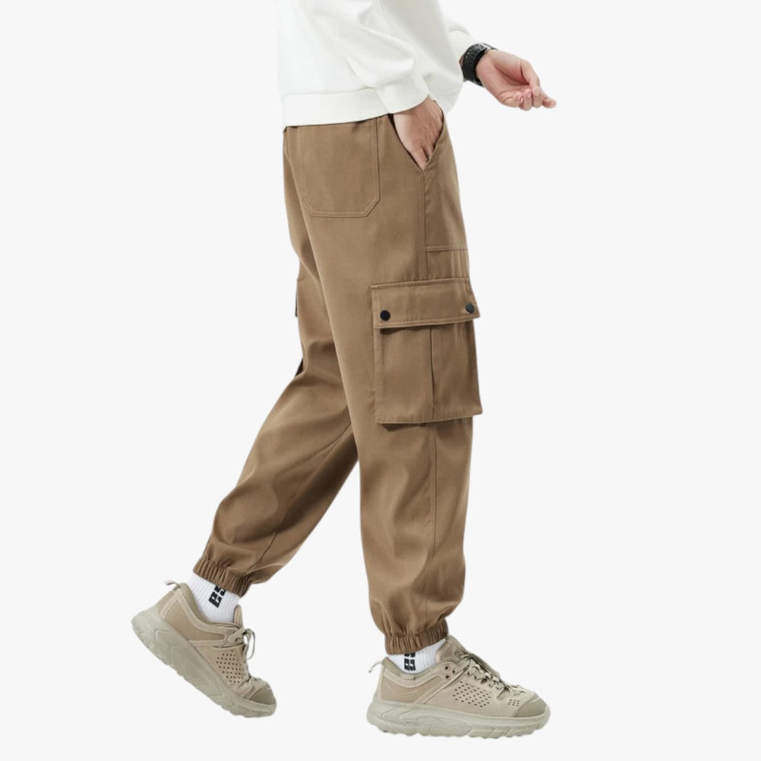 Miles & Luna Relaxed Fit Cargo Jeans for Men
