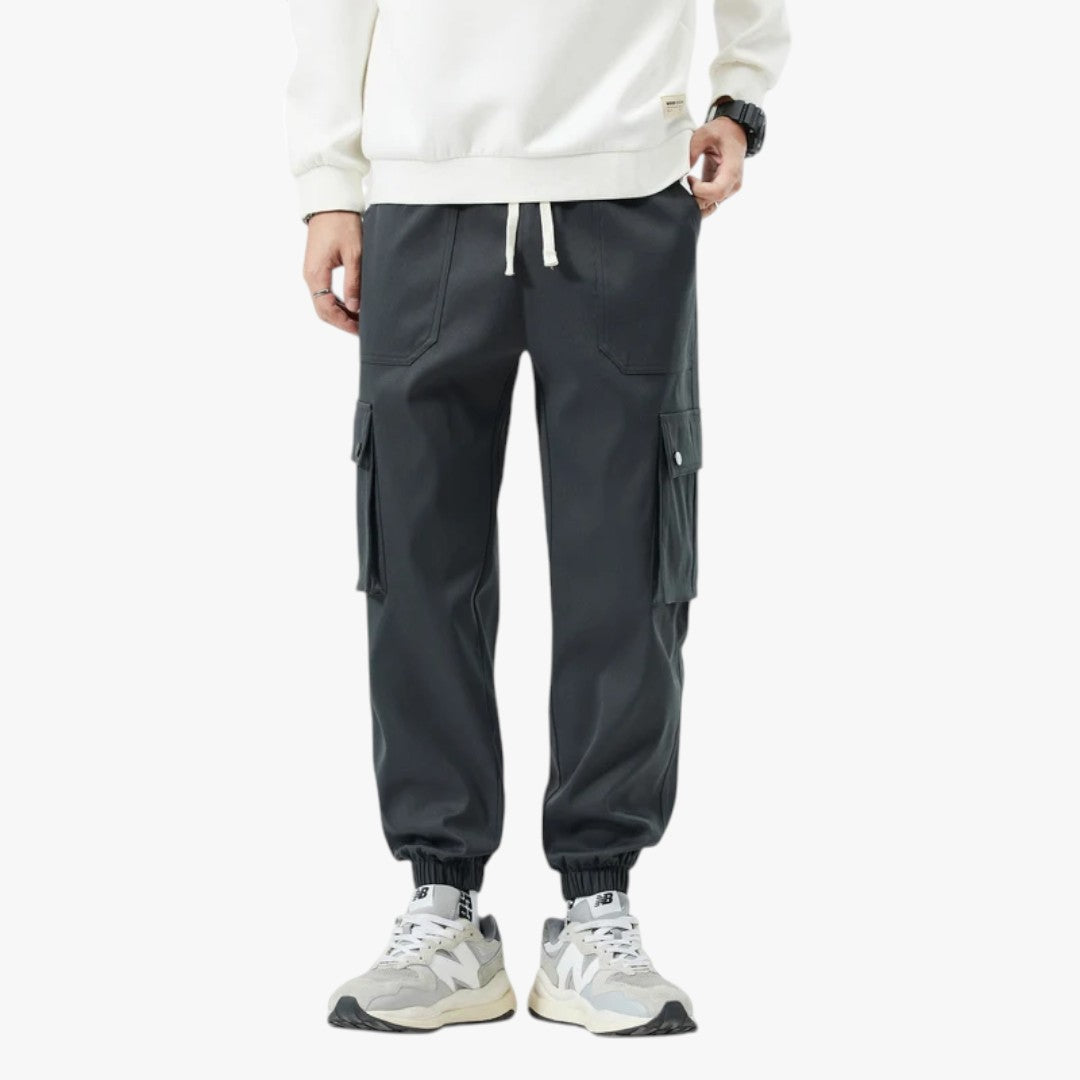 Miles & Luna Relaxed Fit Cargo Jeans for Men