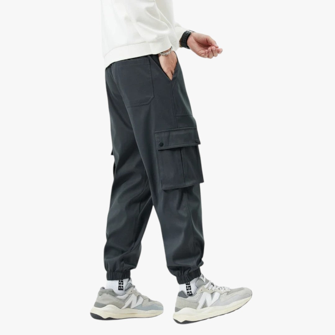 Miles & Luna Relaxed Fit Cargo Jeans for Men