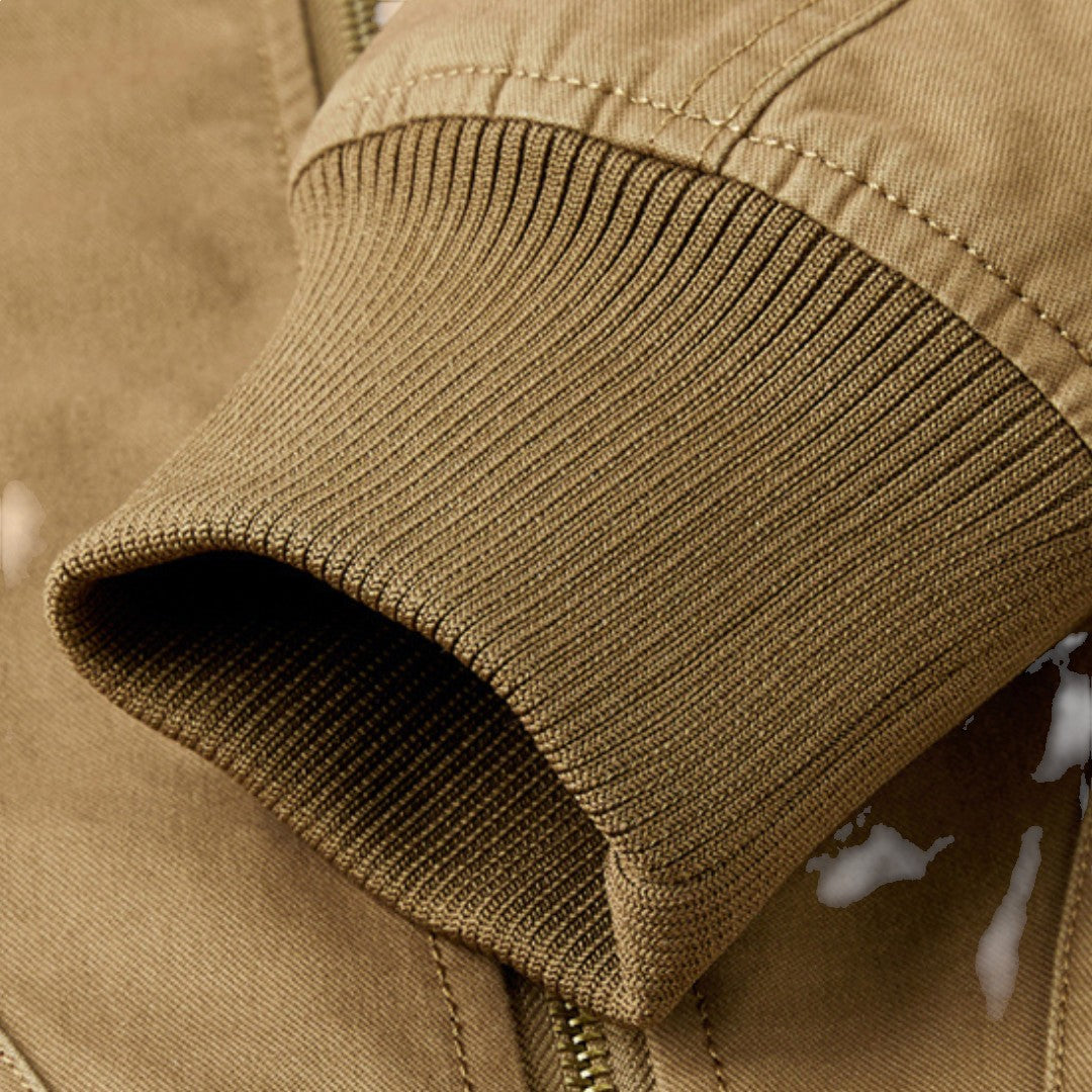 Miles & Luna Sherpa Lined Work Jacket for Men