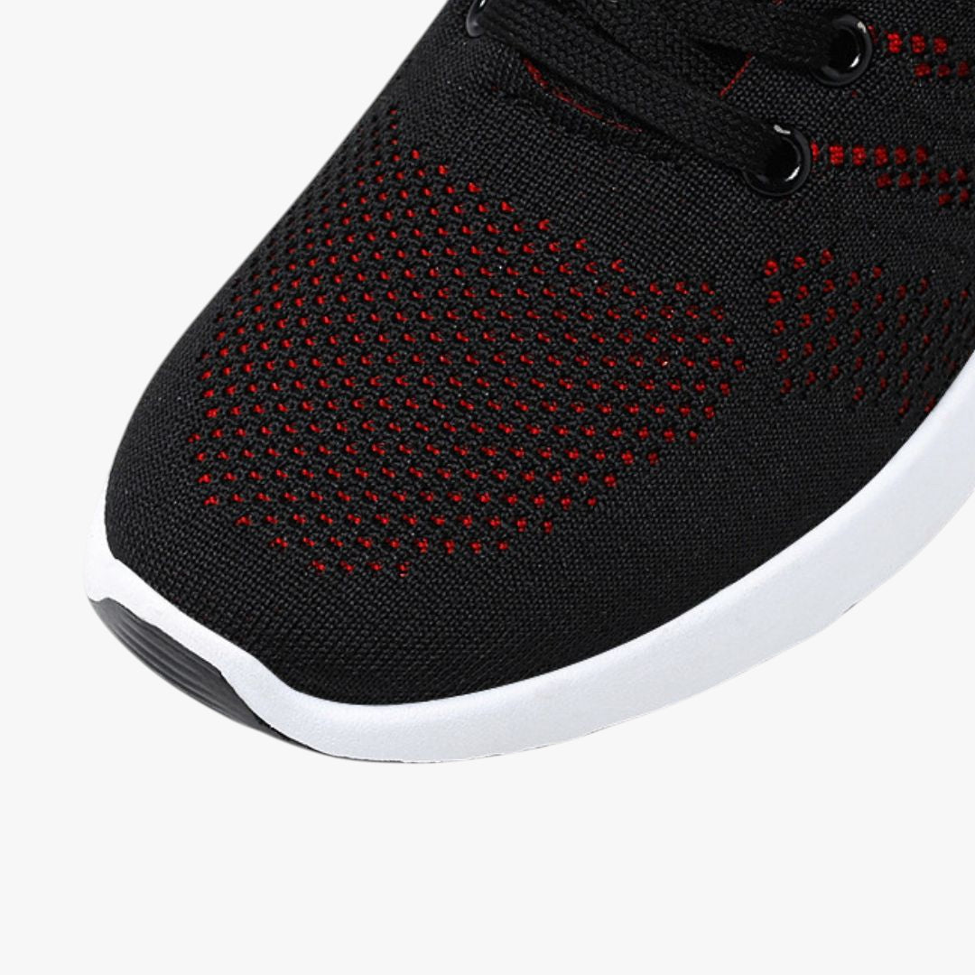 Miles & Luna Shoes – Breathable mesh running shoes with orthopedic support for men