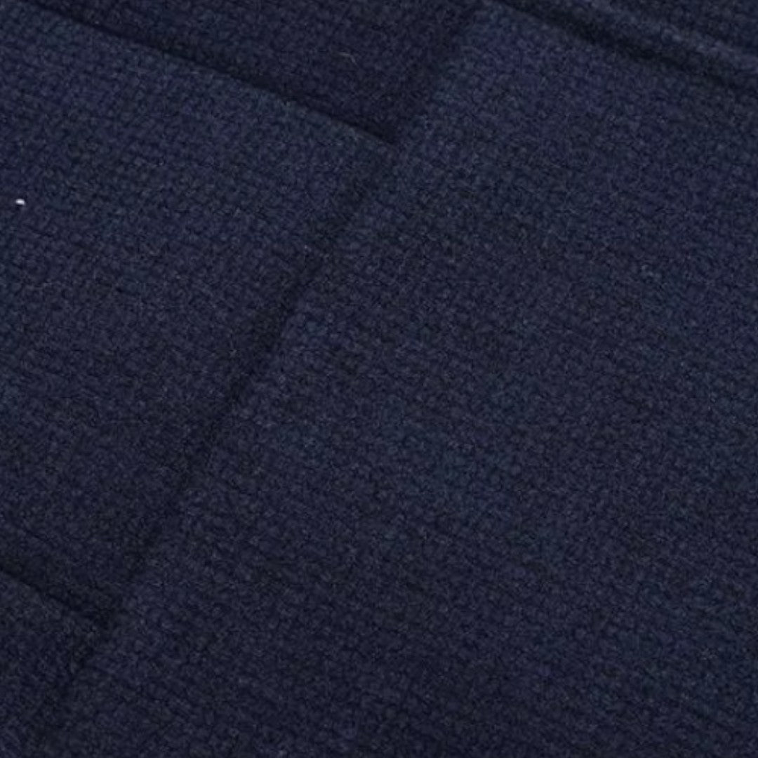 Miles & Luna Slim Fit Blazer with Stand-Up Collar and Four-Button Closure for Men