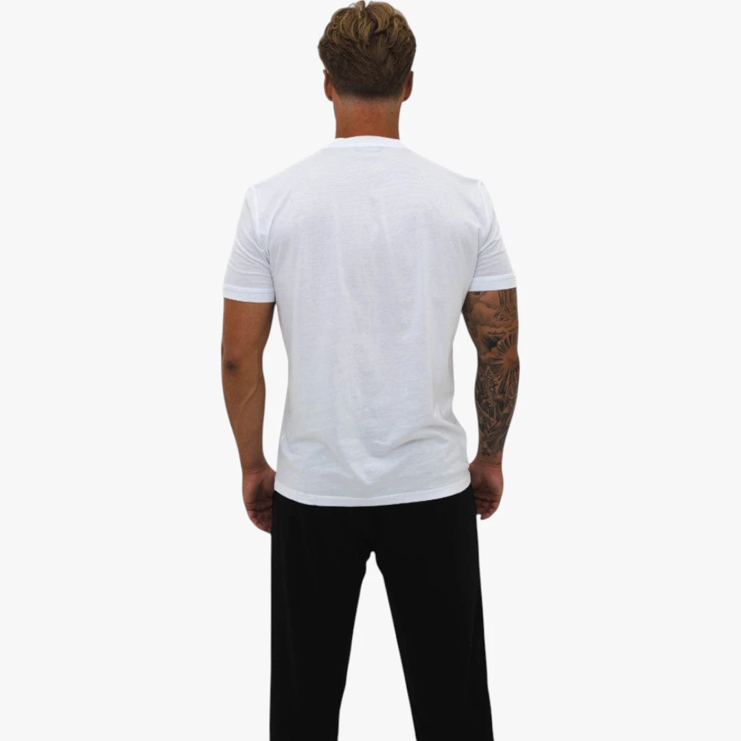 Miles & Luna Slim Fit T-Shirt with Soft Touch Minimalist Design for Men