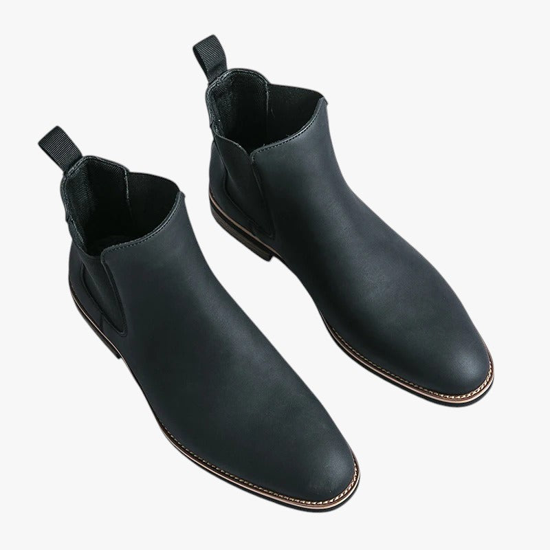 Miles & Luna Slip On Ankle Boots for Men