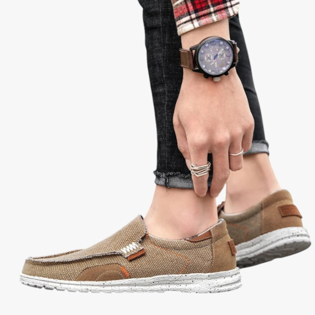 Miles & Luna Slip-On Loafers for Men