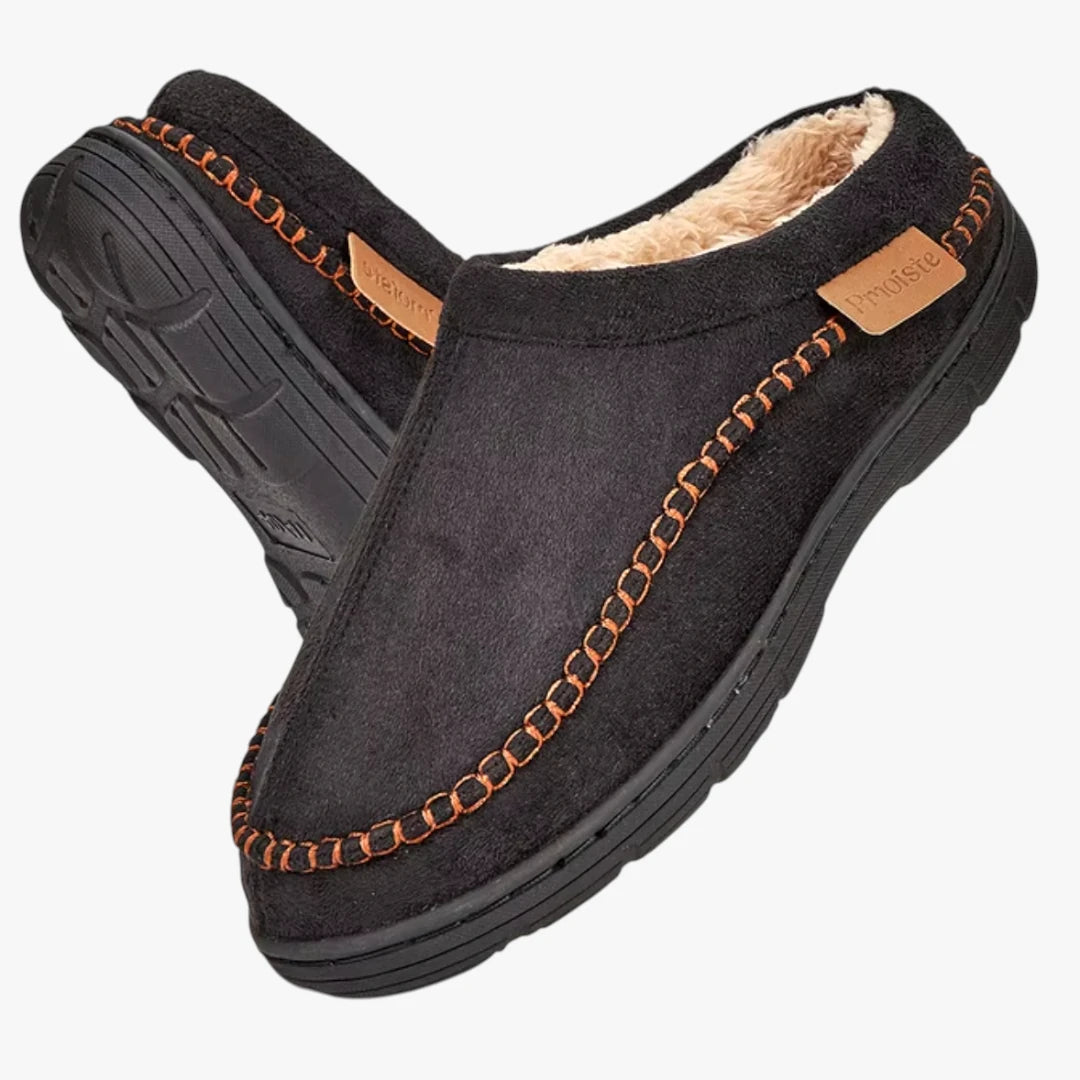 Miles & Luna Slipper Boots with Warm Lining and Non-Slip Sole