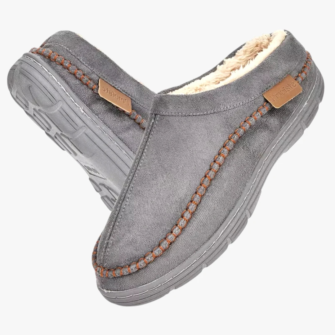 Miles & Luna Slipper Boots with Warm Lining and Non-Slip Sole