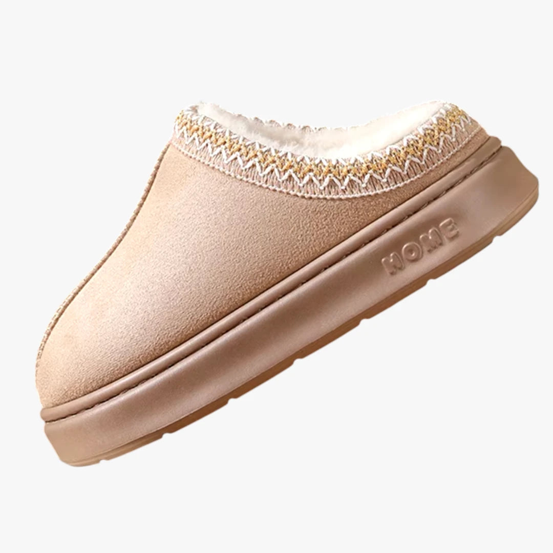 Miles & Luna Slippers with Memory Foam Comfort and Warm Lining