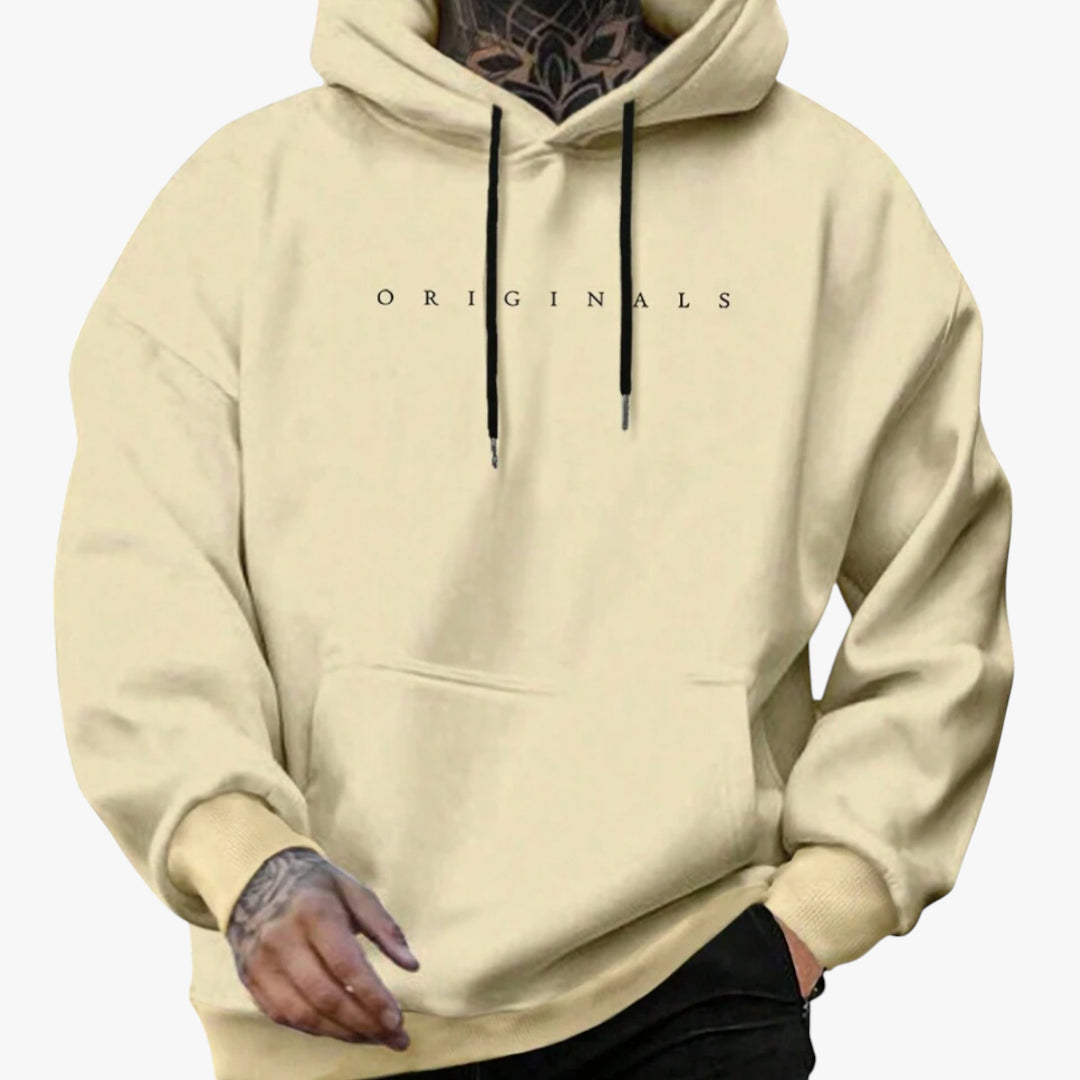 Miles & Luna Soft Comfortable Hoodie with Stylish Versatile Design for Men