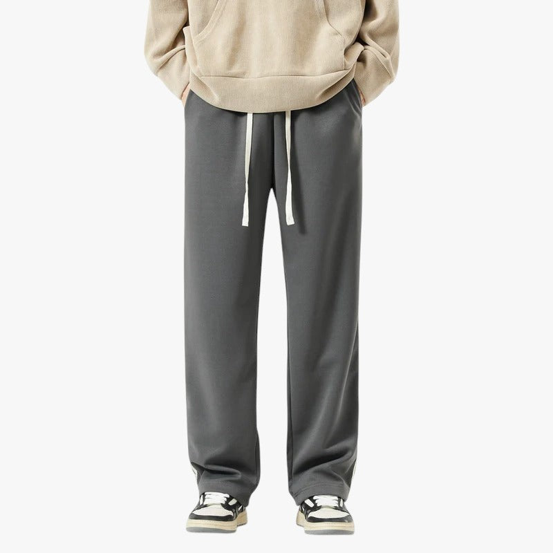 Miles & Luna Striped Sweat Pants for Men