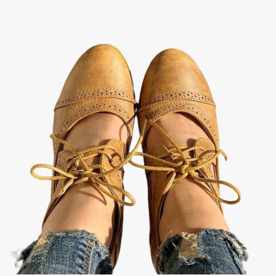 Miles & Luna Stylish Open Vintage Shoes for Women