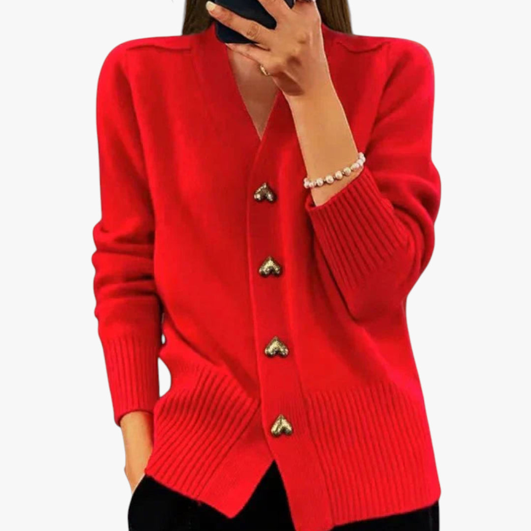 Miles & Luna Sweater Knitted Cardigan for Women