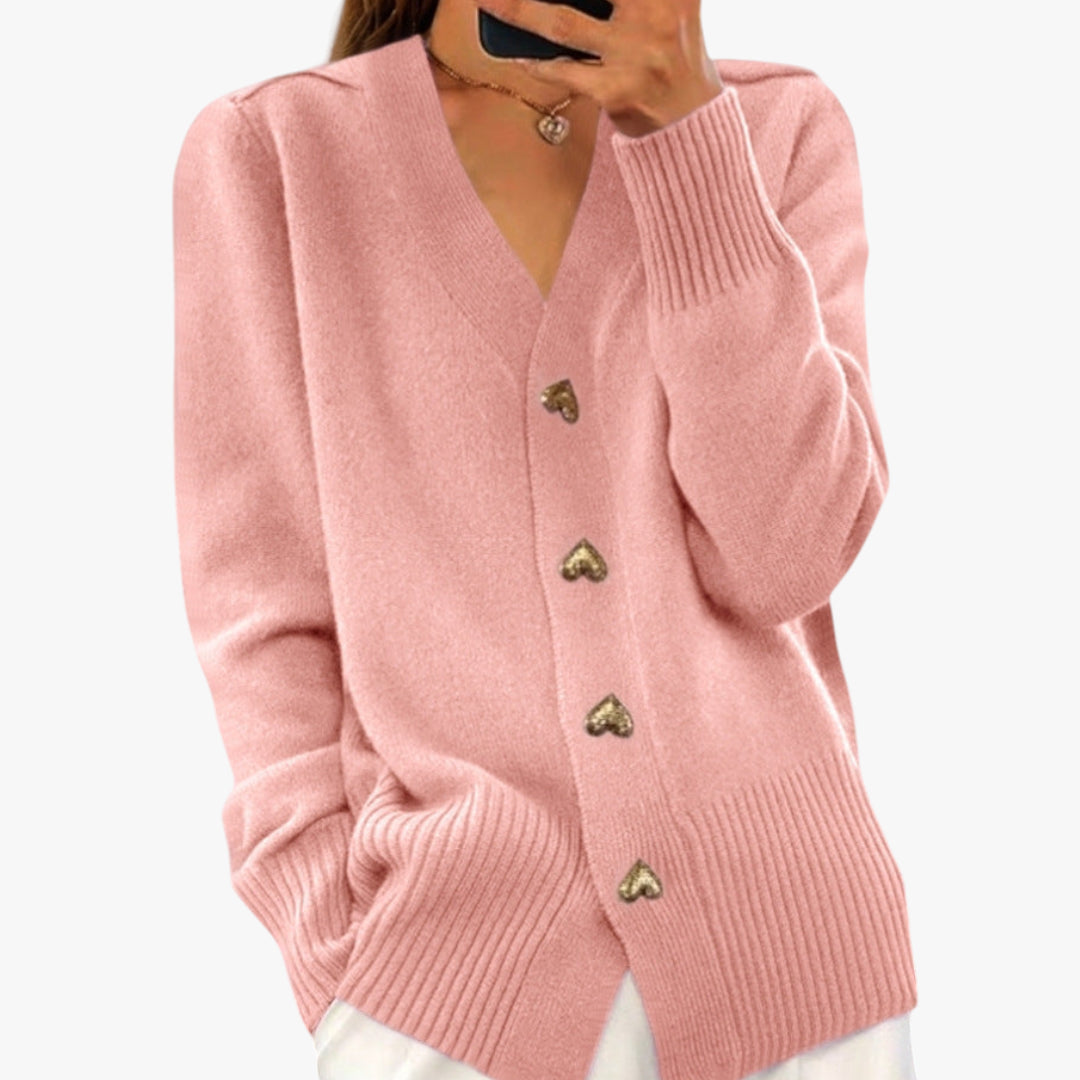 Miles & Luna Sweater Knitted Cardigan for Women