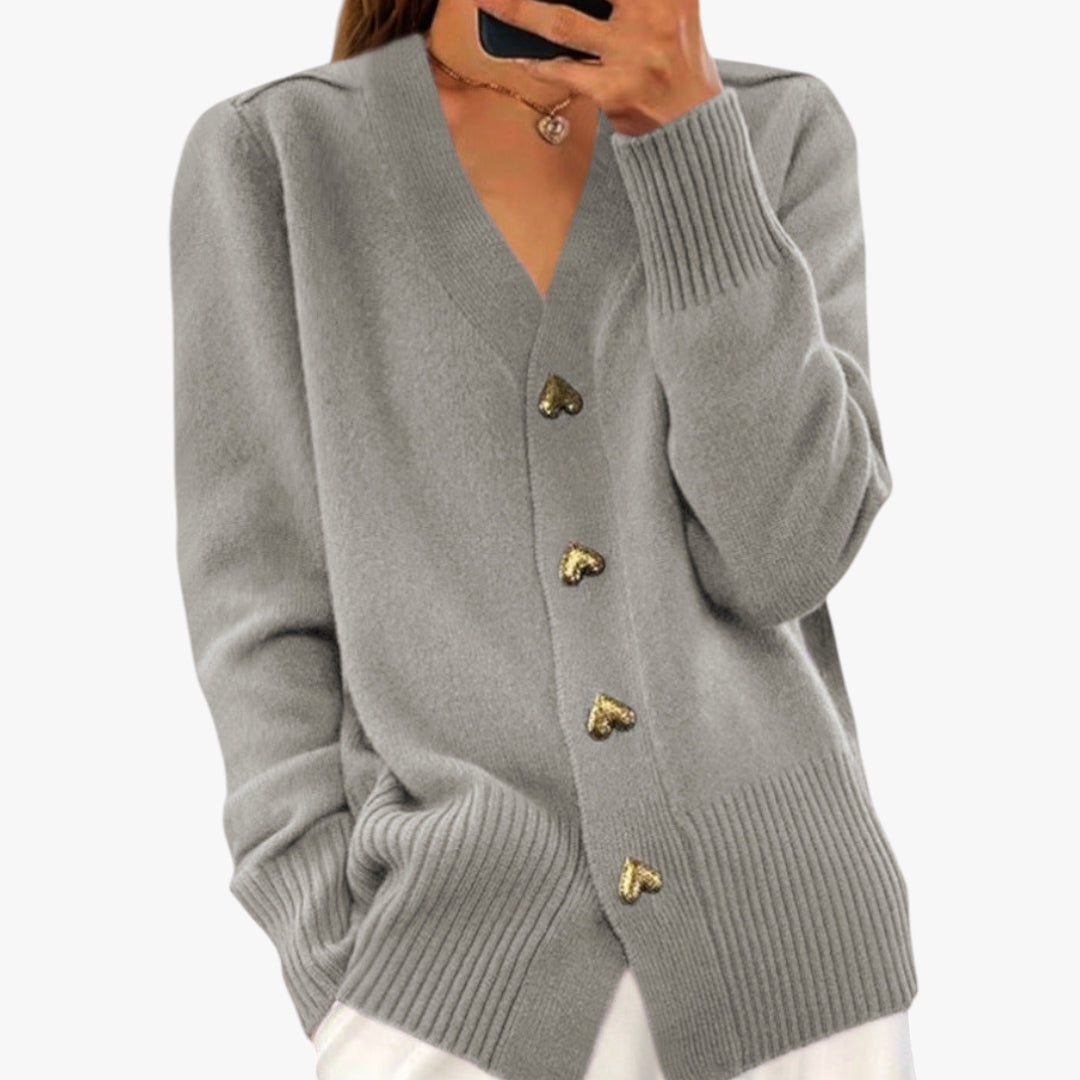 Miles & Luna Sweater Knitted Cardigan for Women
