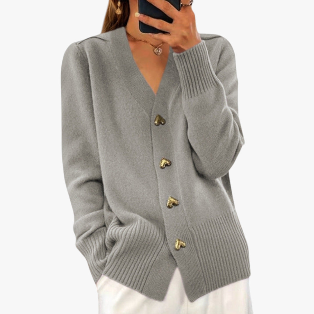 Miles & Luna Sweater Knitted Cardigan for Women