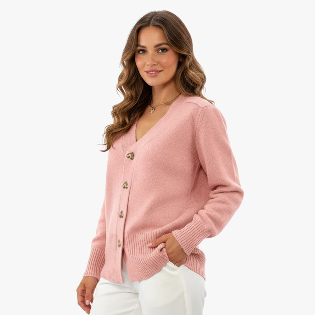 Miles & Luna Sweater Knitted Cardigan for Women
