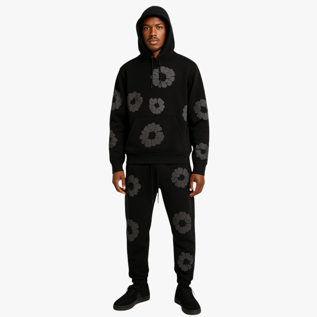 Miles & Luna The Cotton Wreath Hoodie and Jogger Set - Unisex