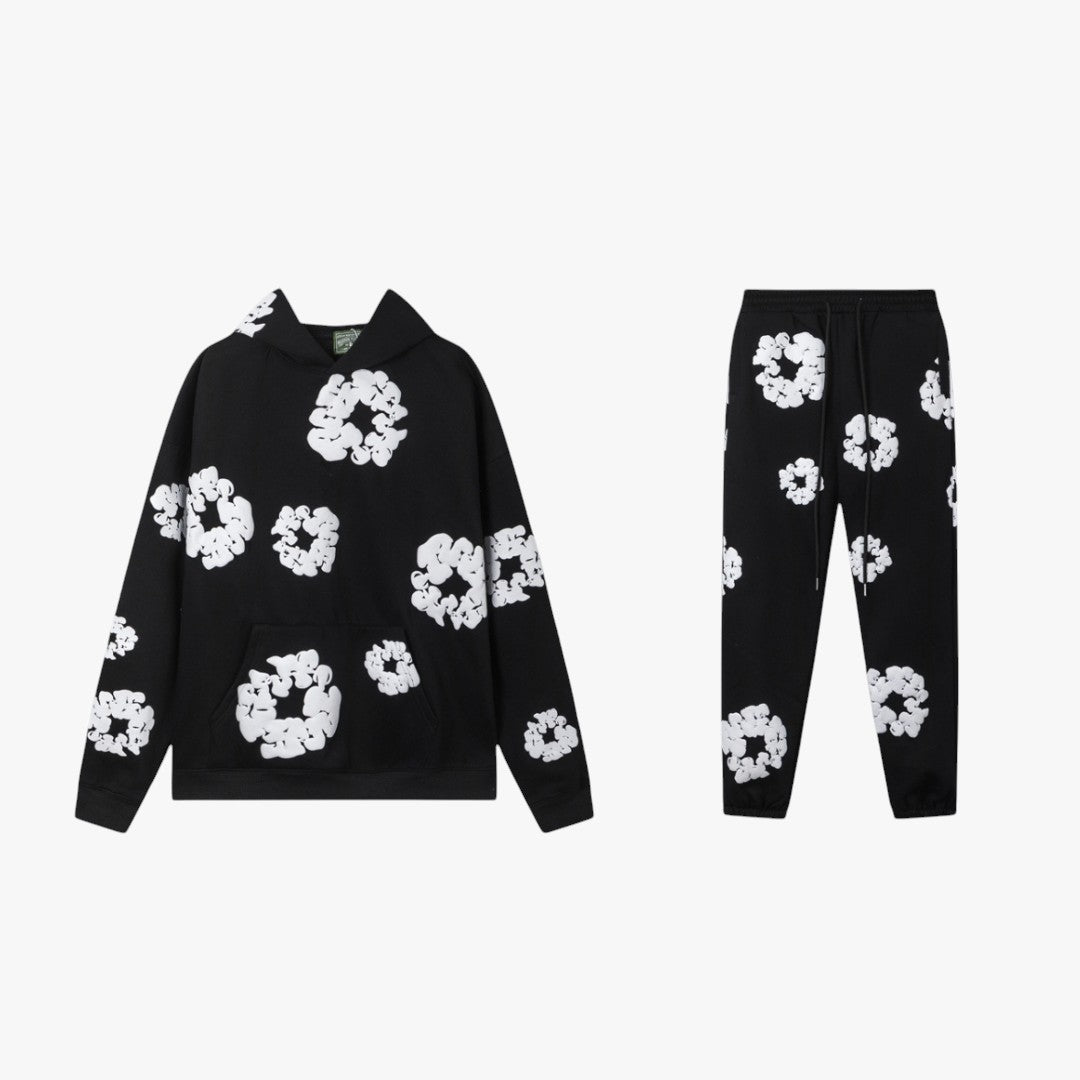 Miles & Luna The Cotton Wreath Hoodie and Jogger Set - Unisex