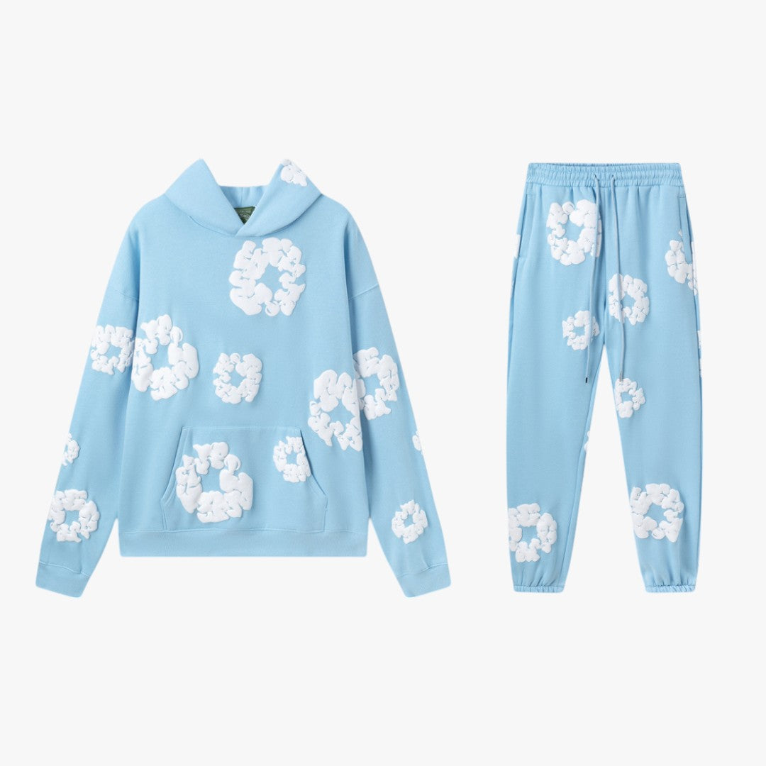 Miles & Luna The Cotton Wreath Hoodie and Jogger Set - Unisex