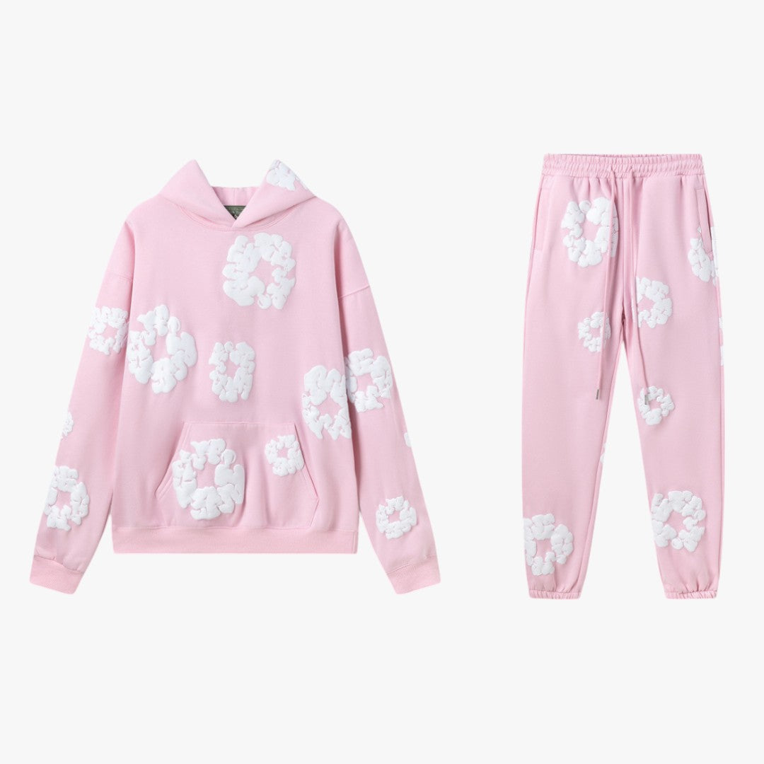 Miles & Luna The Cotton Wreath Hoodie and Jogger Set - Unisex