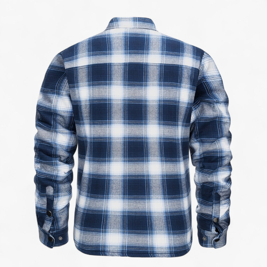 Miles & Luna Thick Flannel Sweatshirt Casual Timeless Style for Men
