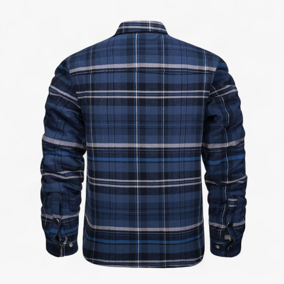 Miles & Luna Thick Flannel Sweatshirt Casual Timeless Style for Men