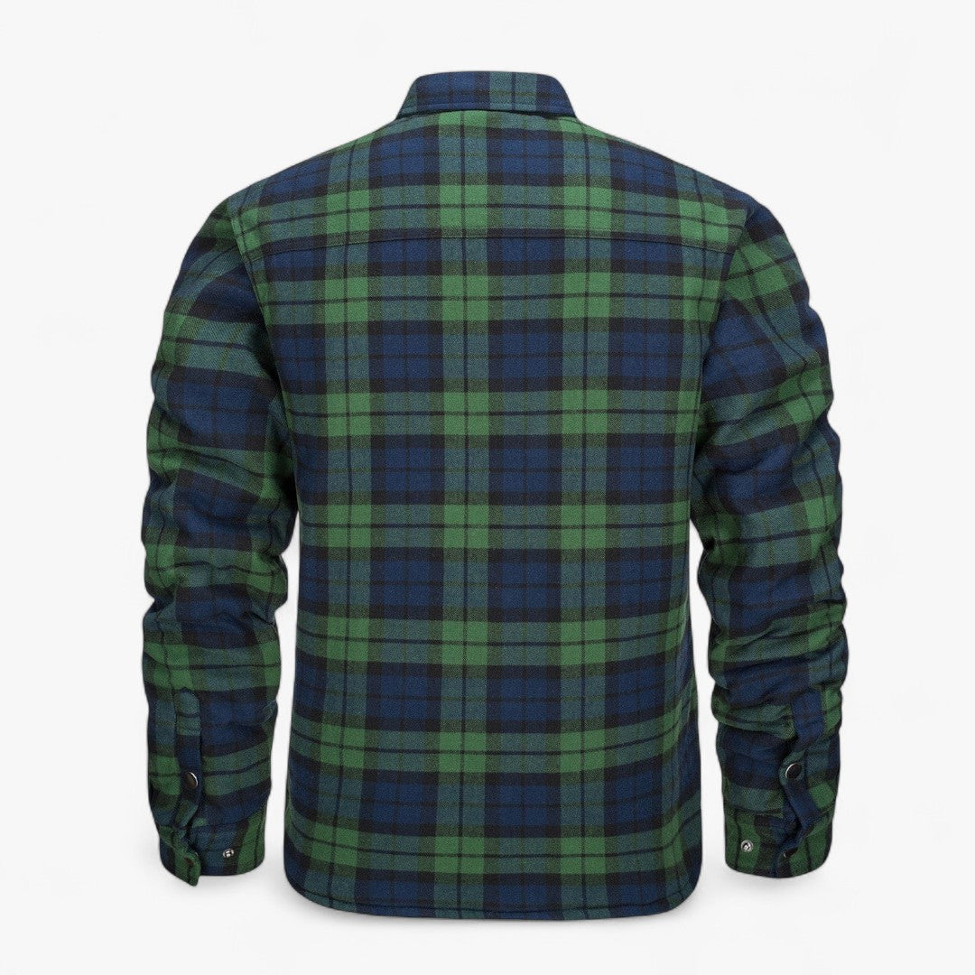 Miles & Luna Thick Flannel Sweatshirt Casual Timeless Style for Men