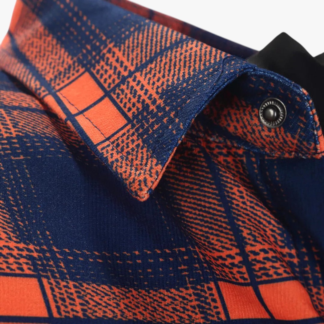 Miles & Luna Thick Flannel Sweatshirt Casual Timeless Style for Men