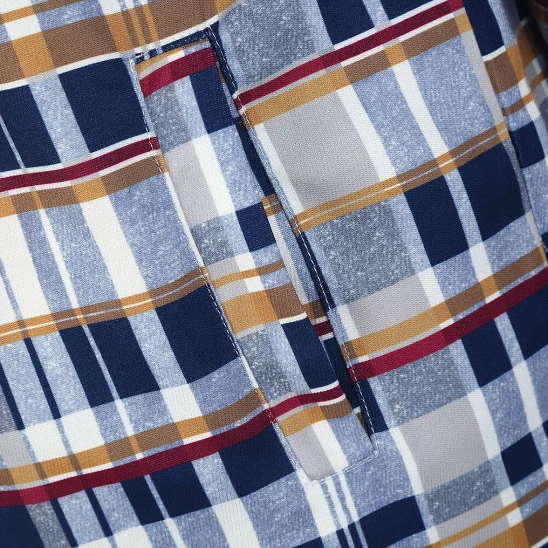 Miles & Luna Thick Flannel Sweatshirt Casual Timeless Style for Men