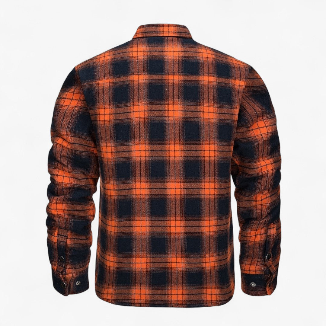 Miles & Luna Thick Flannel Sweatshirt Casual Timeless Style for Men