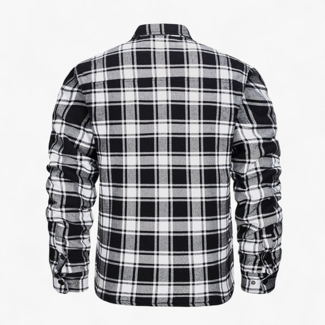 Miles & Luna Thick Flannel Sweatshirt Casual Timeless Style for Men