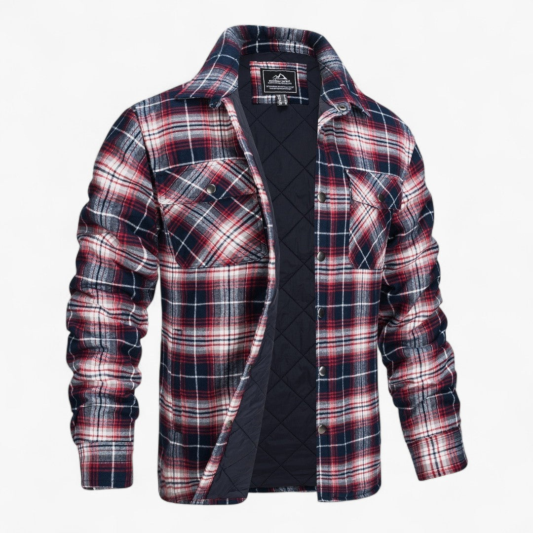 Miles & Luna Thick Flannel Sweatshirt Casual Timeless Style for Men