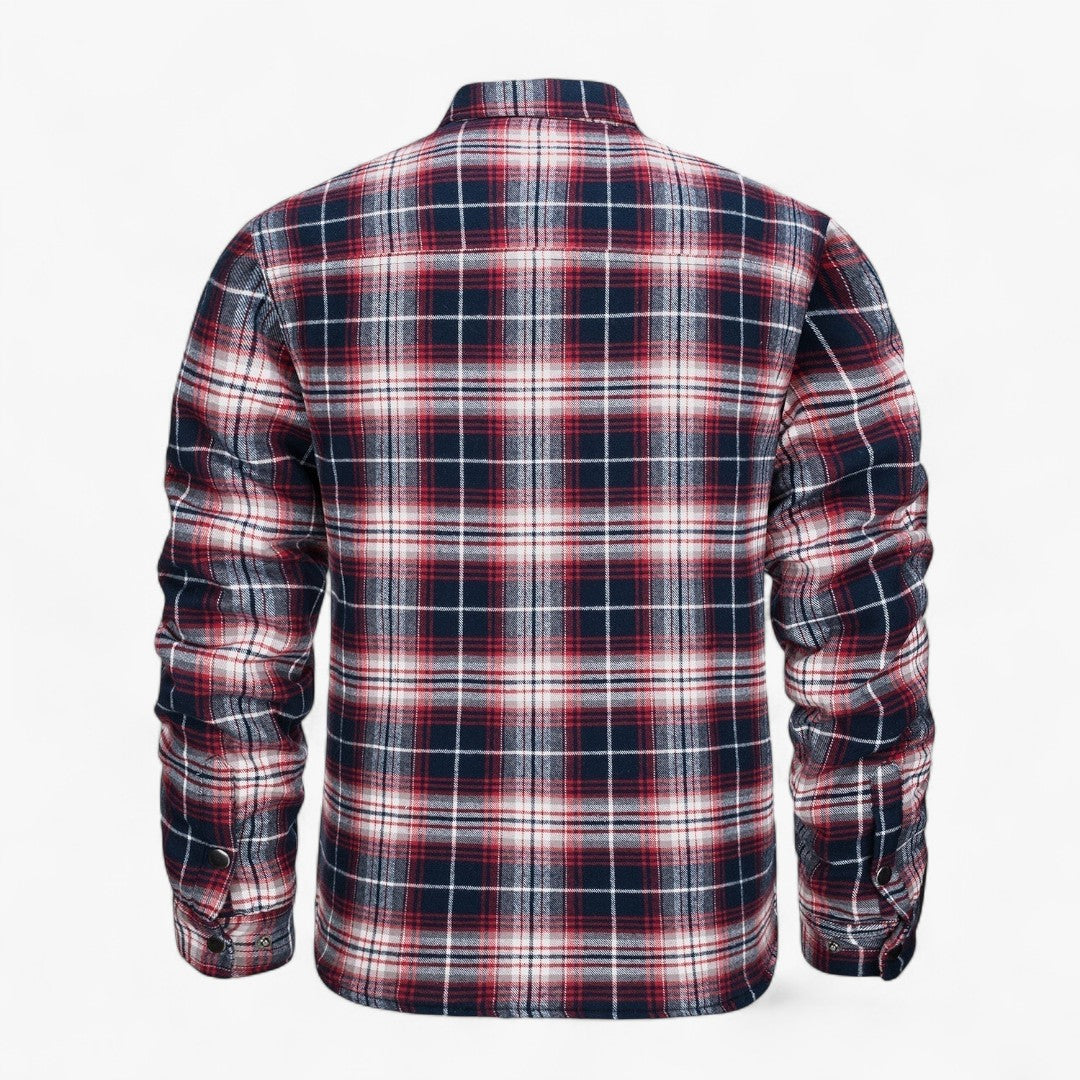 Miles & Luna Thick Flannel Sweatshirt Casual Timeless Style for Men